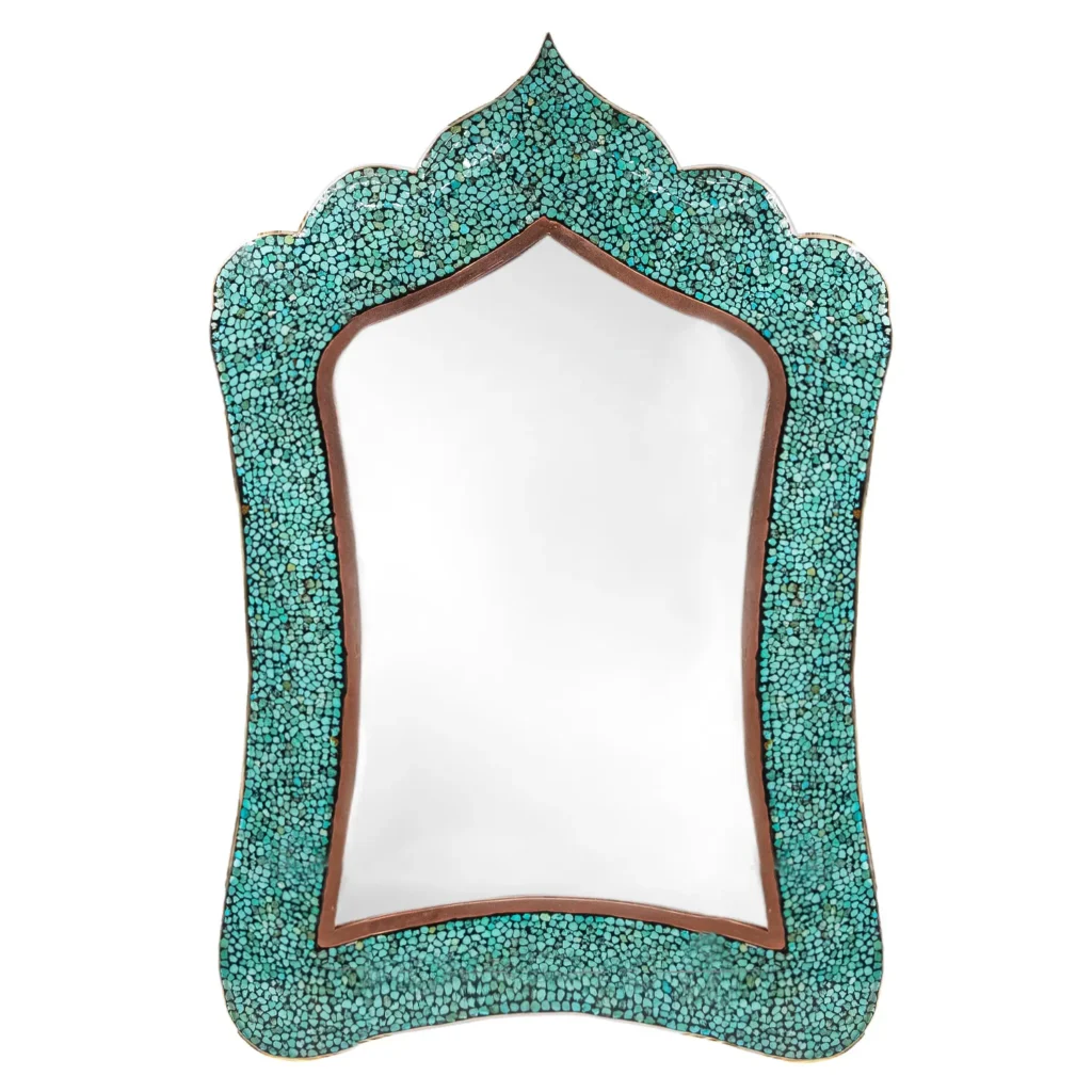 Firoozeh Koobi Turquoise On Copper Haft Seen Set