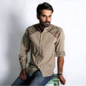 CALICO PAISLEY SHIRT-persian-fashion-persiscollection.com