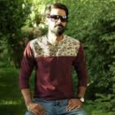 CALICO CHOGAN SHIRT-persian-fashion-persiscollection.com