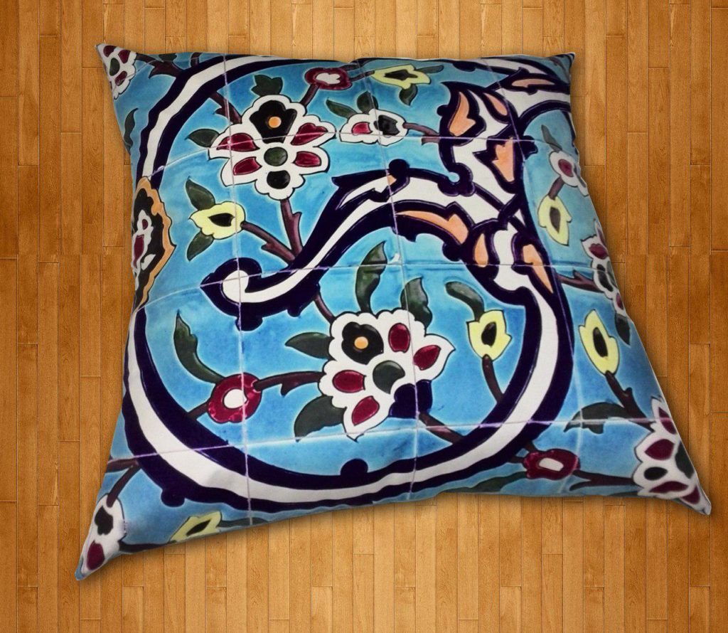Eslimi Tile Floor Cushion Cover  100 x 100cm