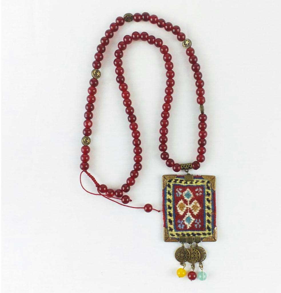 Butterfly Kilim Necklace