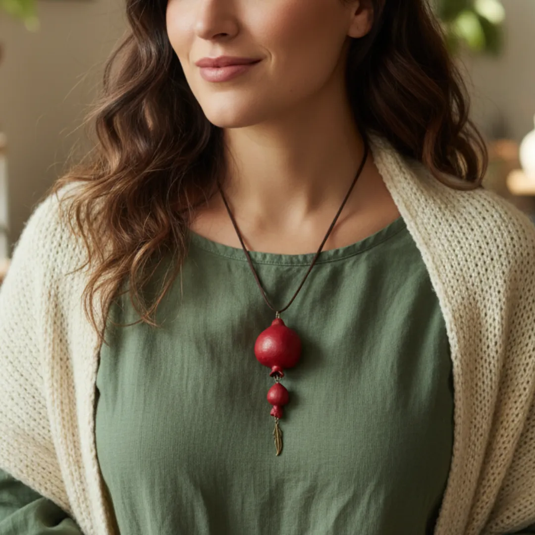 Persian Pomegranate Necklace