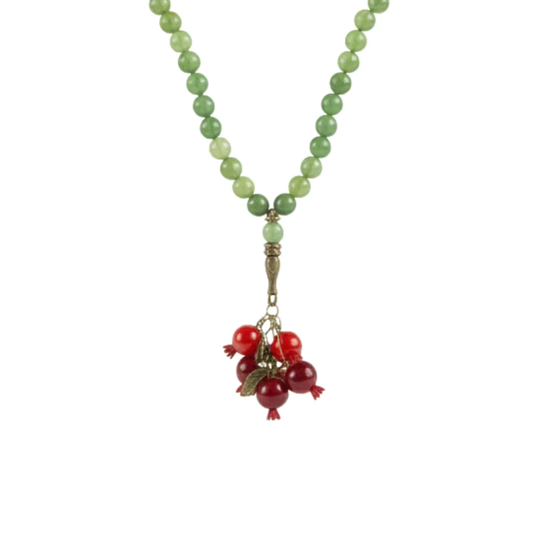 GREEN YALDA NECKLACE
