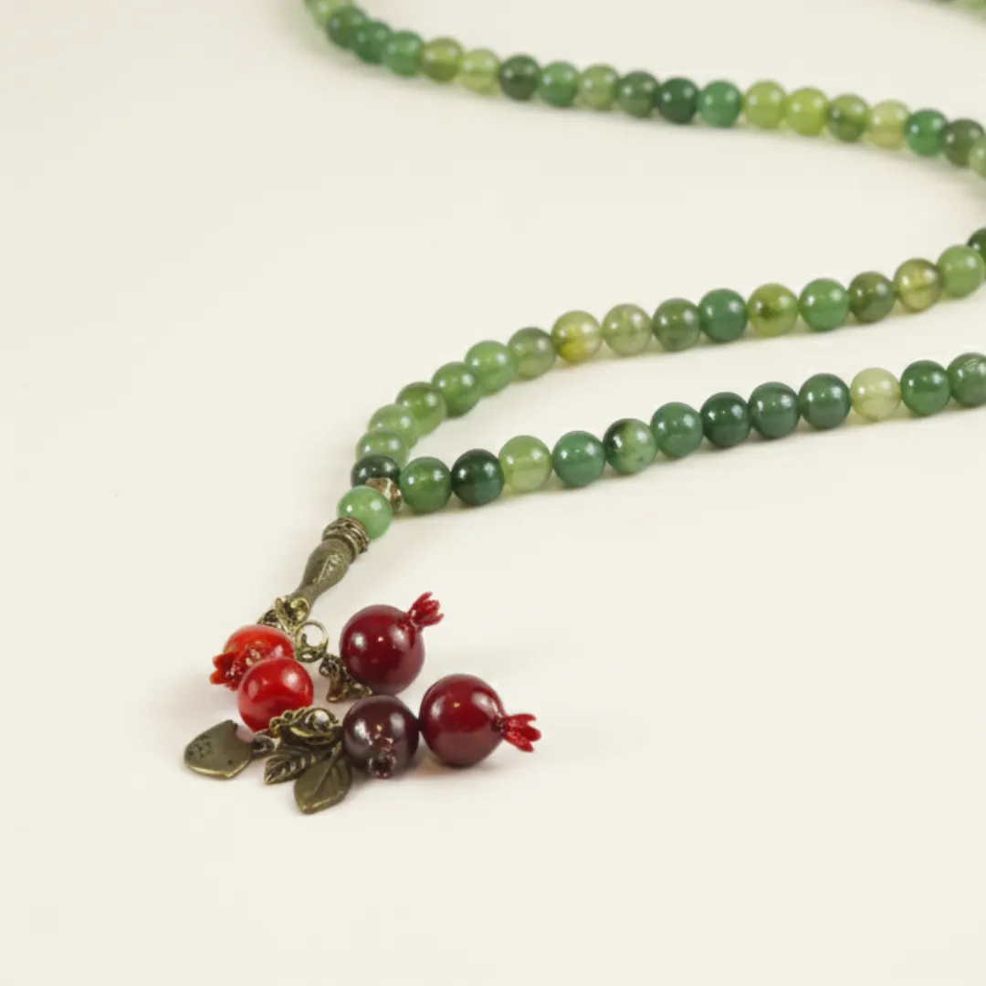 GREEN YALDA NECKLACE
