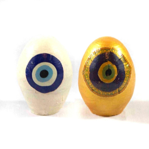 Ceramic Evil Eye Egg