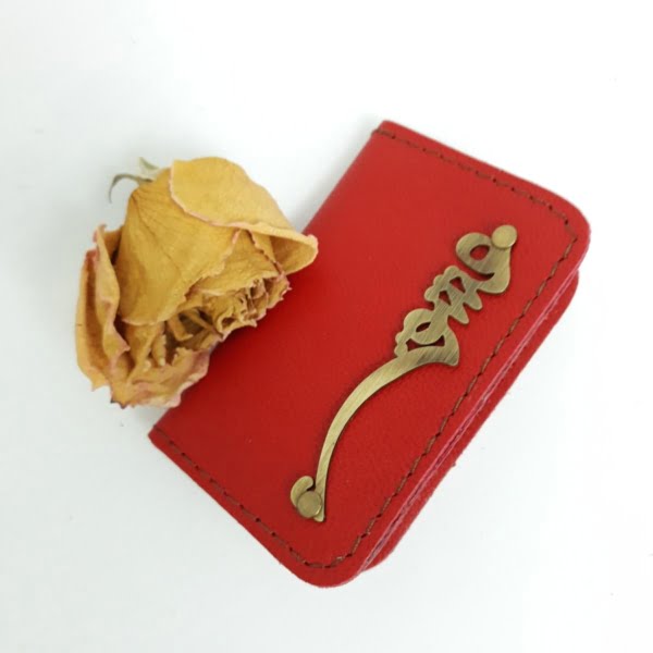 LOVE CALLIGRAPHY CARD WALLET -Persis Collection