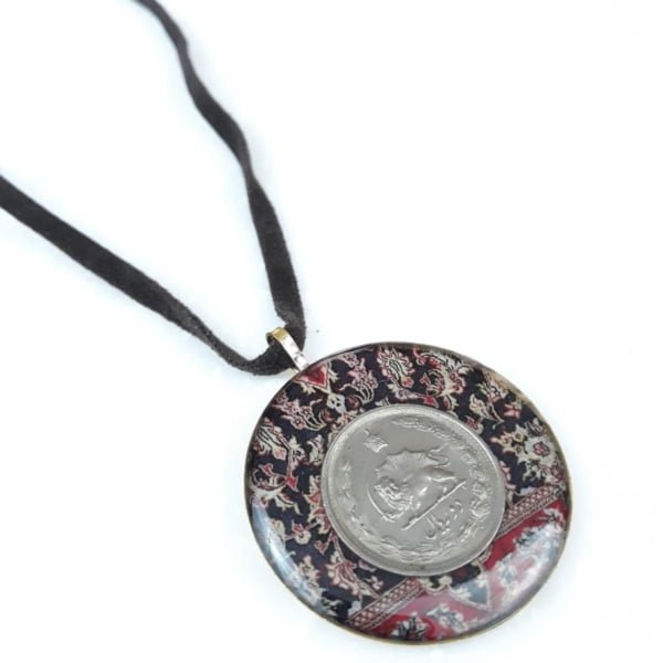 Tiles Coin Necklace