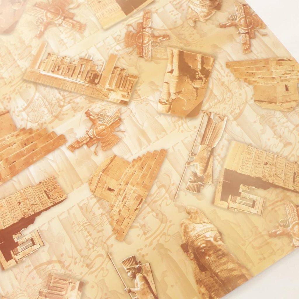 Persepolis Wrapping Paper detail