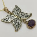 GHALAMZANI BUTTERFLY NECKLACE