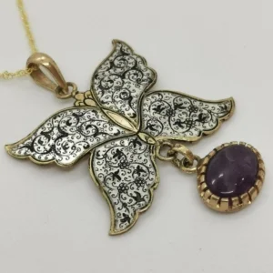 GHALAMZANI BUTTERFLY NECKLACE