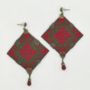 RED TEAR BALOCHI EARRINGS