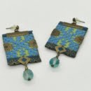 TURQUOISE GREEN BALOCHI EARRINGS