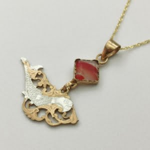 GHALAMZANI FISH NECKLACE