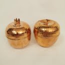 HANDMADE PERSIAN COPPER SUGAR BOWLS-Persis Collection