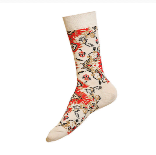Persian Carpet, Cotton Socks