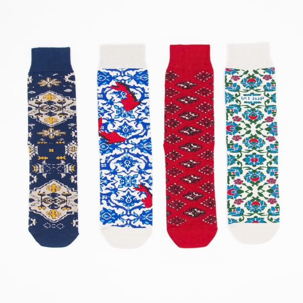 Persian Socks 4 Pair Gift Set