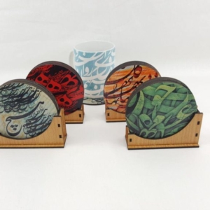 Persian Calligraphy Coasters