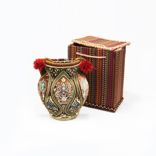 Decorative Silk Carpet Hanging Jug