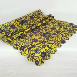 Yellow Tile Table Runner 130cm