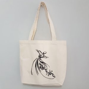 CALLIGRAPHY SHOPPING BAG-persian-fashion-persiscollection.com