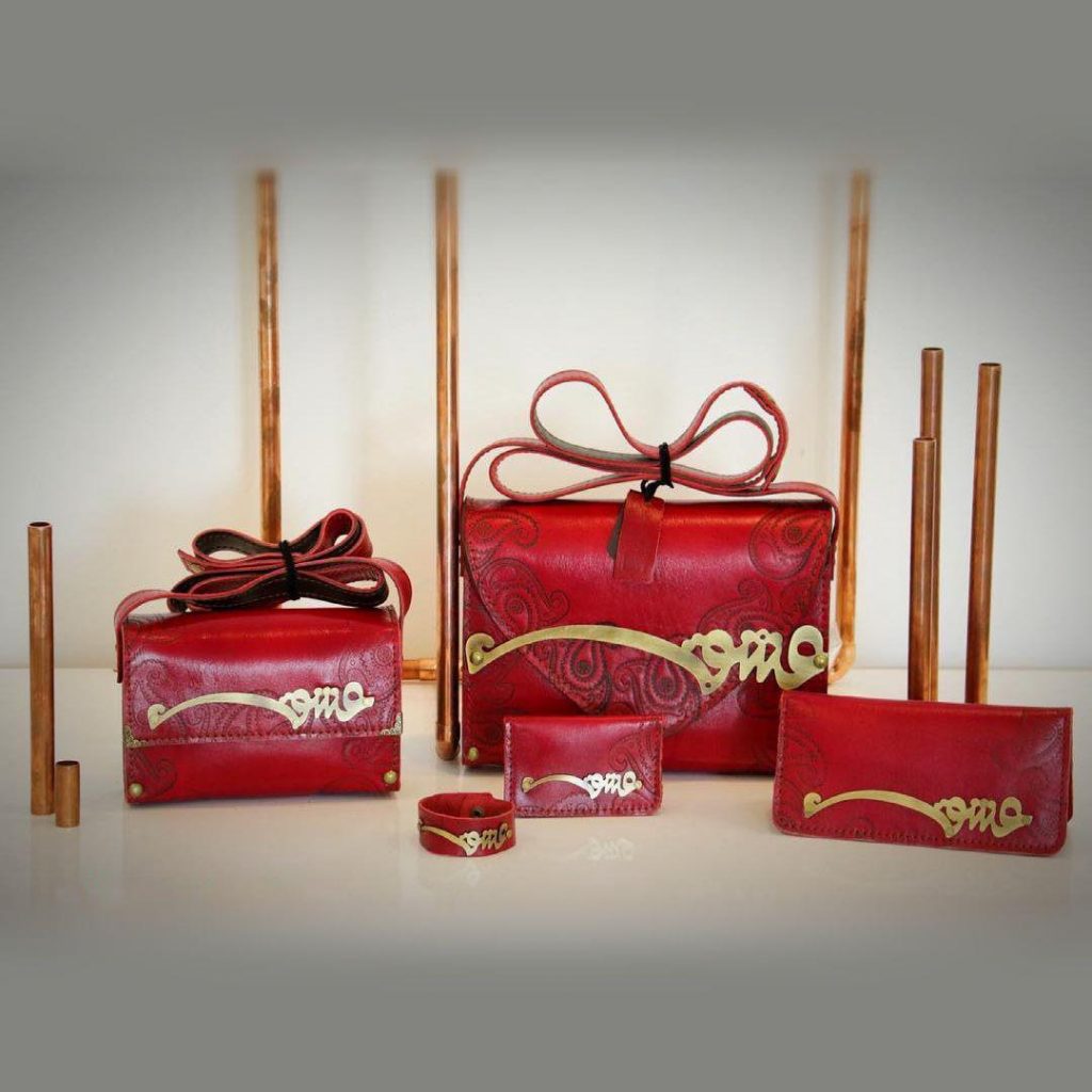 Love Calligraphy Quilted Bag In different sizes