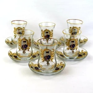Persian Teacup and Saucer Set