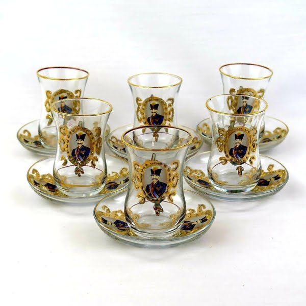 Persian Teacup and Saucer Set