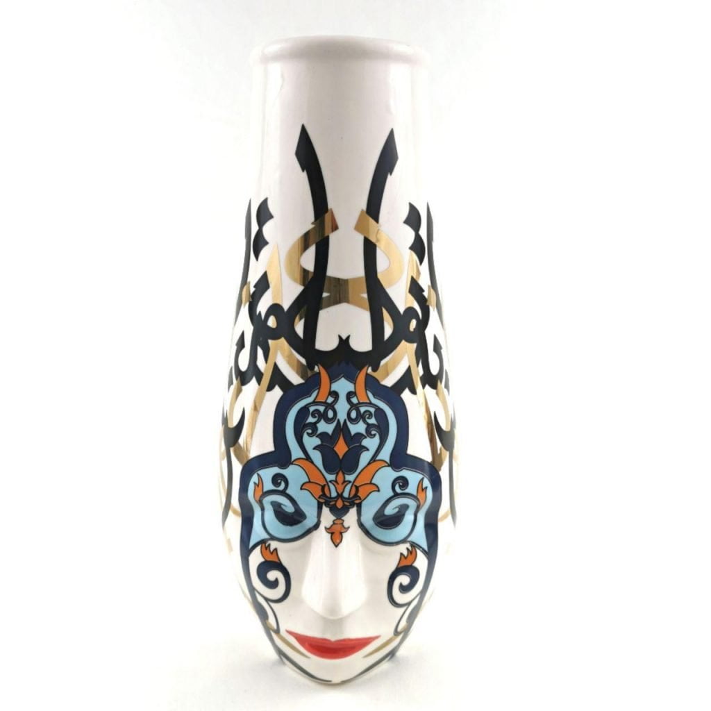 MIDDLE EASTERN GIRL VASE