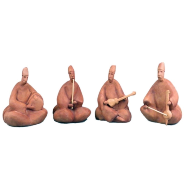 Persian Musicians Sculpture Set