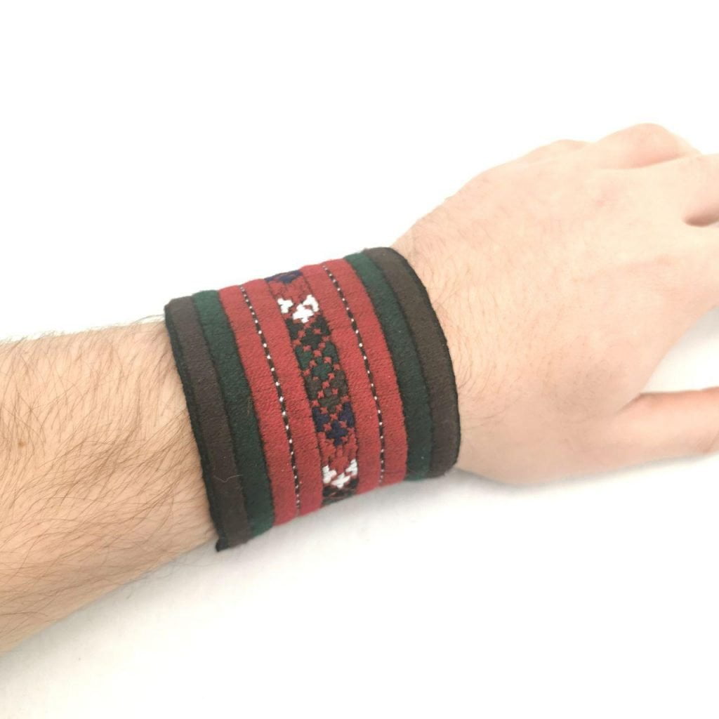 Persian Needlework Large Bracelet for men