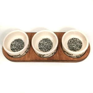 PERSIAN PADDLE BOARD AND BOWL SET-PERSIS COLLECTION