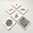 CALLIGRAPHY TEA PLATE-PERSIS COLLECTION