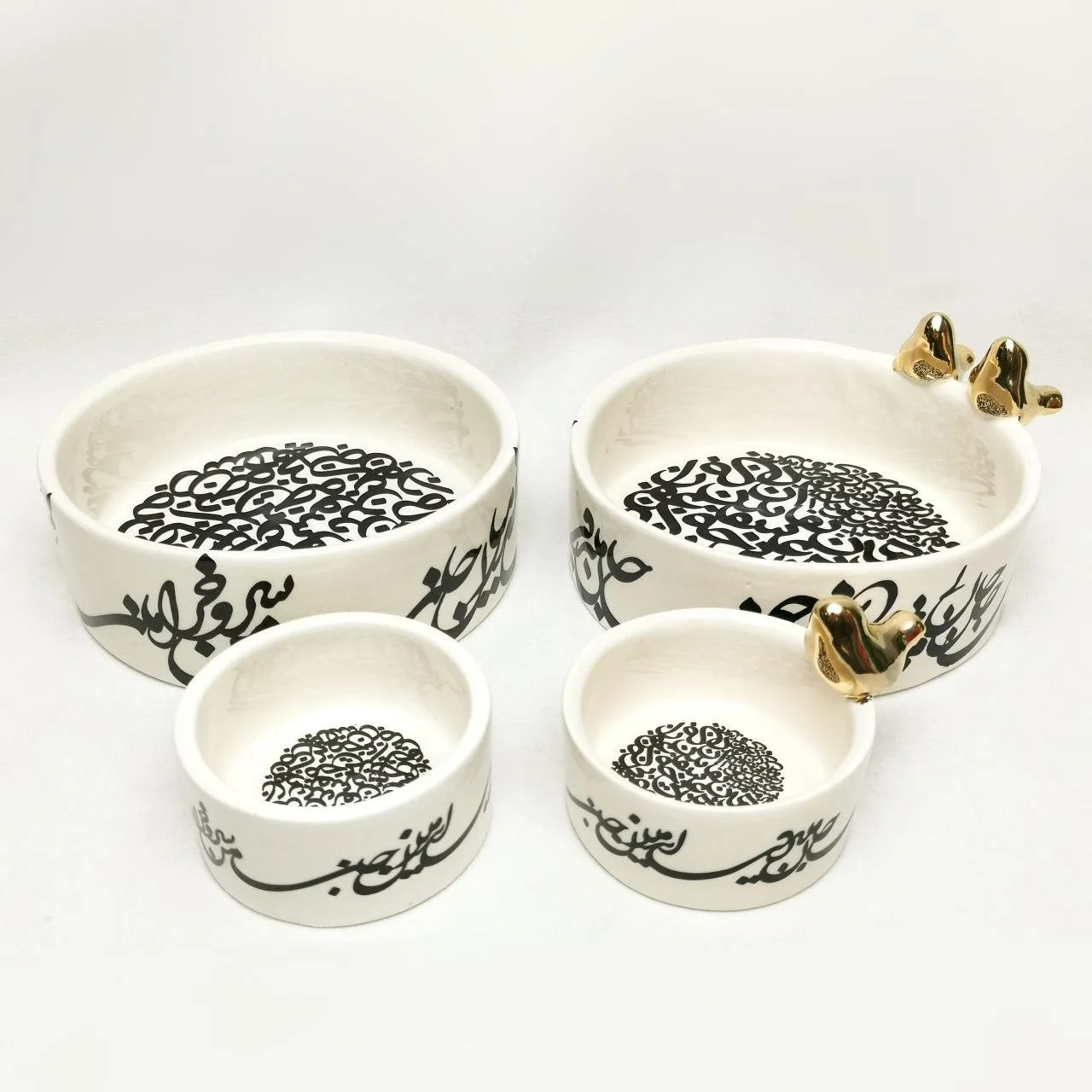 CERAMIC ART CALLIGRAPHY BOWLS -PERSIS COLLECTION