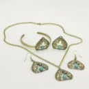 TURQUOISE DOME JEWELLERY SET-PERSIS COLLECTION