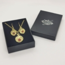 POMEGRANATE FLOWER HALF SET-PERSIS COLLECTION