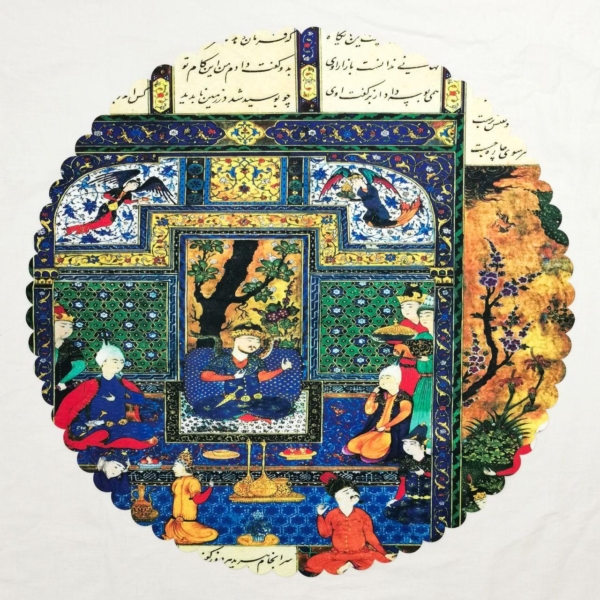 SHAHNAMEH ROUND TABLECLOTH 60 cm