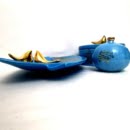 TURQUOISE ART PLATTER-PERSIS COLLECTION