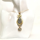 OPAL AND PEACOCK GHALAMZANI NECKLACE-Persis Collection
