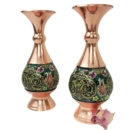 Painting on Copper vase gift set-Persis Collection