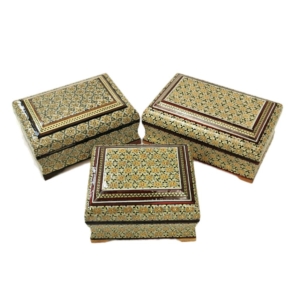 ISFAHAN KHATAM KARI JEWELLERY BOXES-PERSIS COLLECTION