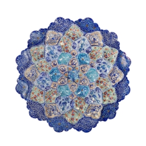MINAKARI ENAMEL WALL HANGING PLATE-Persis Collection