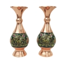 Painting on Copper vase gift set-Persis Collection
