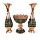 Painting on copper vase-Persis Collection