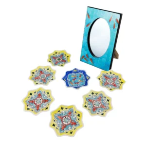 Fish & Kilim Haft Seen Set yellow