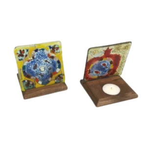Vitray Candle Holders