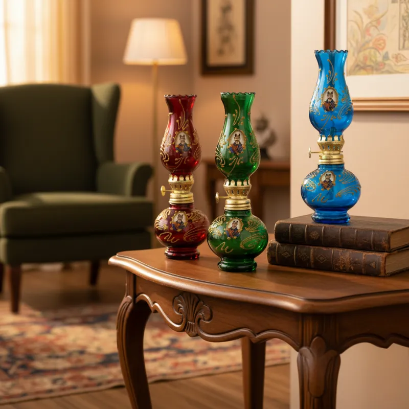 Shah Abbas Lantern in four colors