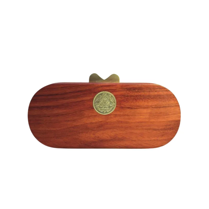 Sanam Wooden Clutch Bag