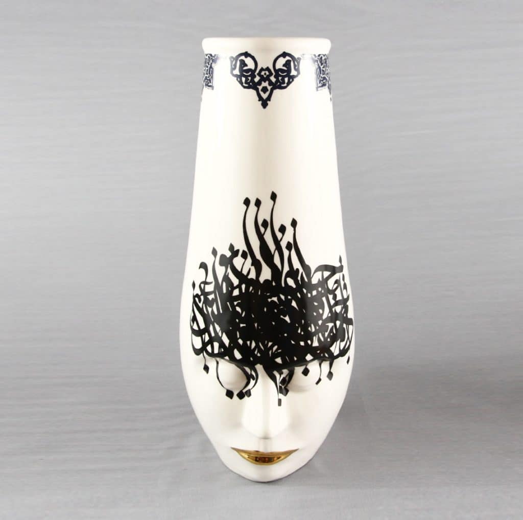 Handmade Calligraphy Vase