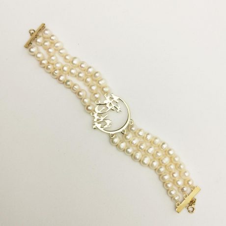 18k Gold Rumi Bracelet