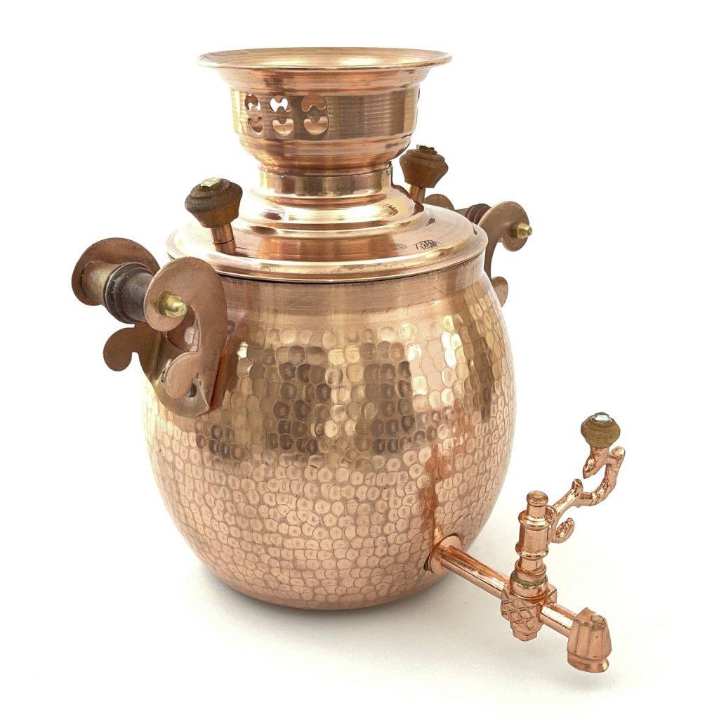 Copper samovar